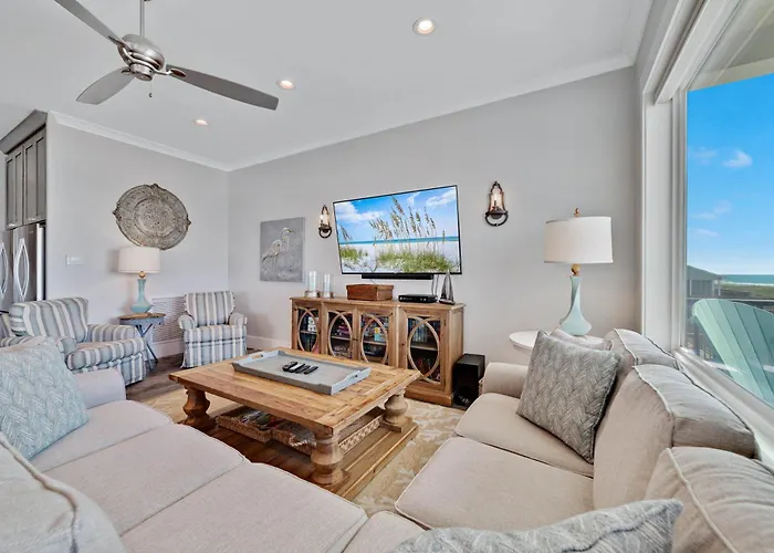 Coastal Comfort By Gsvr - Beachfront Luxury With Pool & Elevator - Free Activities And Golf Holiday home